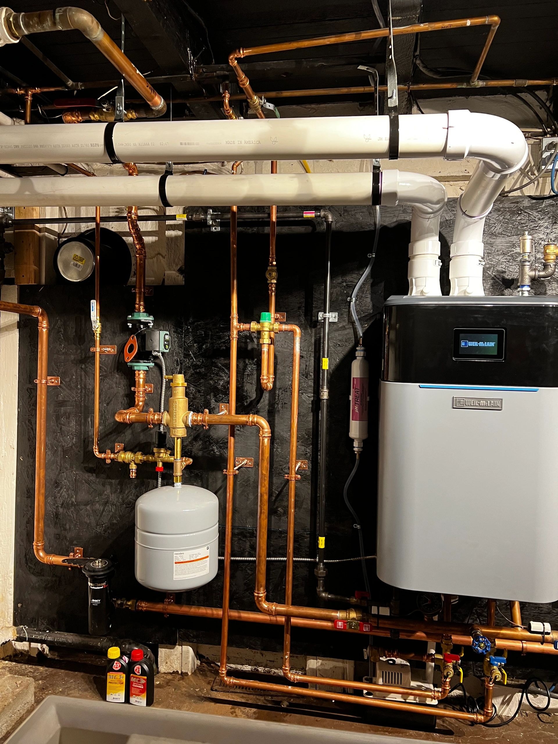 Boiler installation