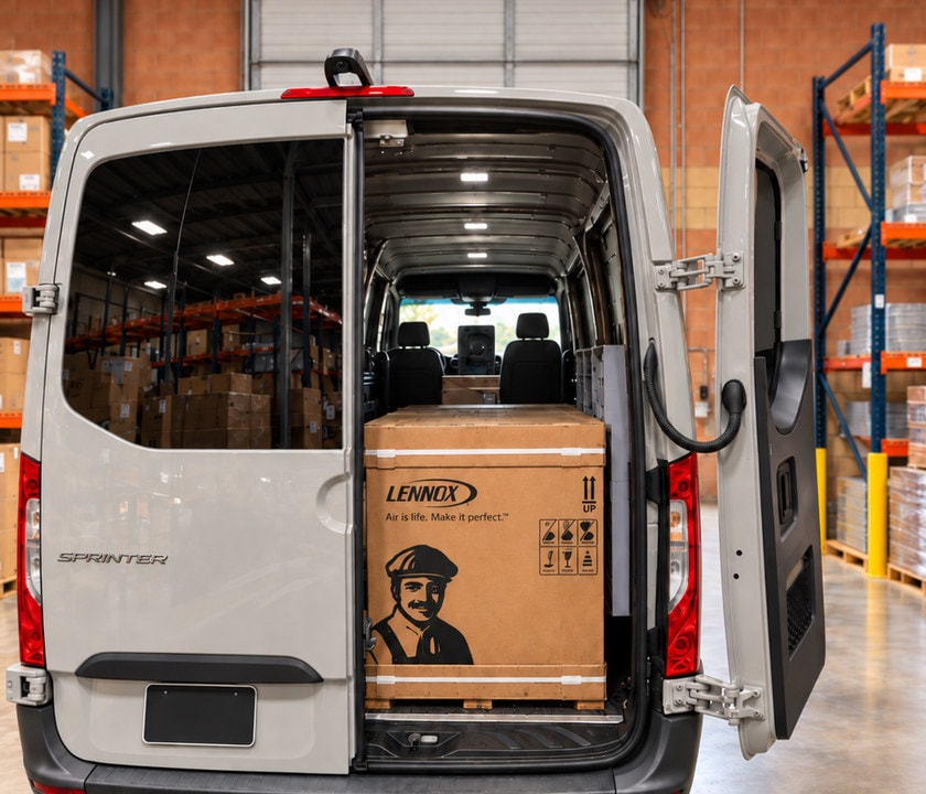 Lennox equipment delivery